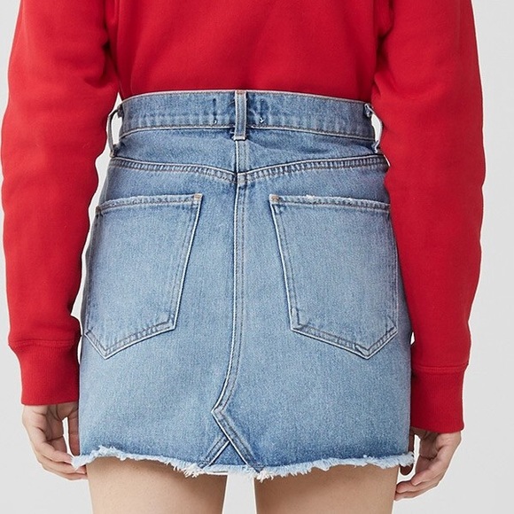 NWT AGOLDE Quinn High Rise Mini Skirt Devotee - 30/32 - Picture 15 of 16